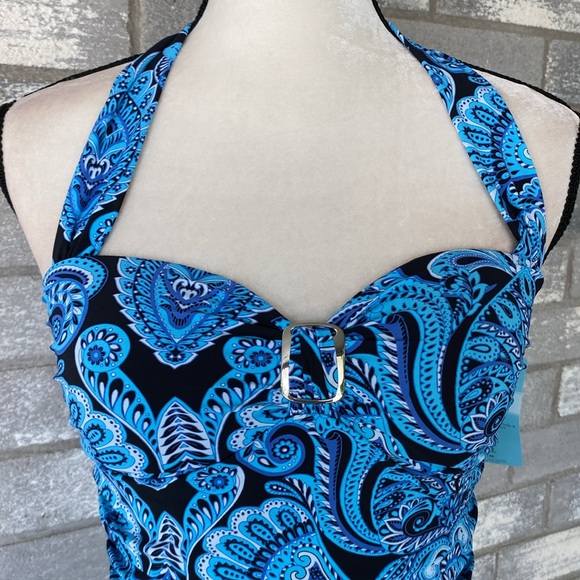 Love Your Assets by Sara Blakely SPANX One Piece Bathing Suit Size M NWT - Picture 2 of 11